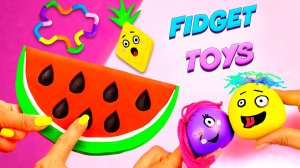 5 Способов как сделать Антистресс своими руками Поп ит Арбуз Сквиш Жмякалку и…