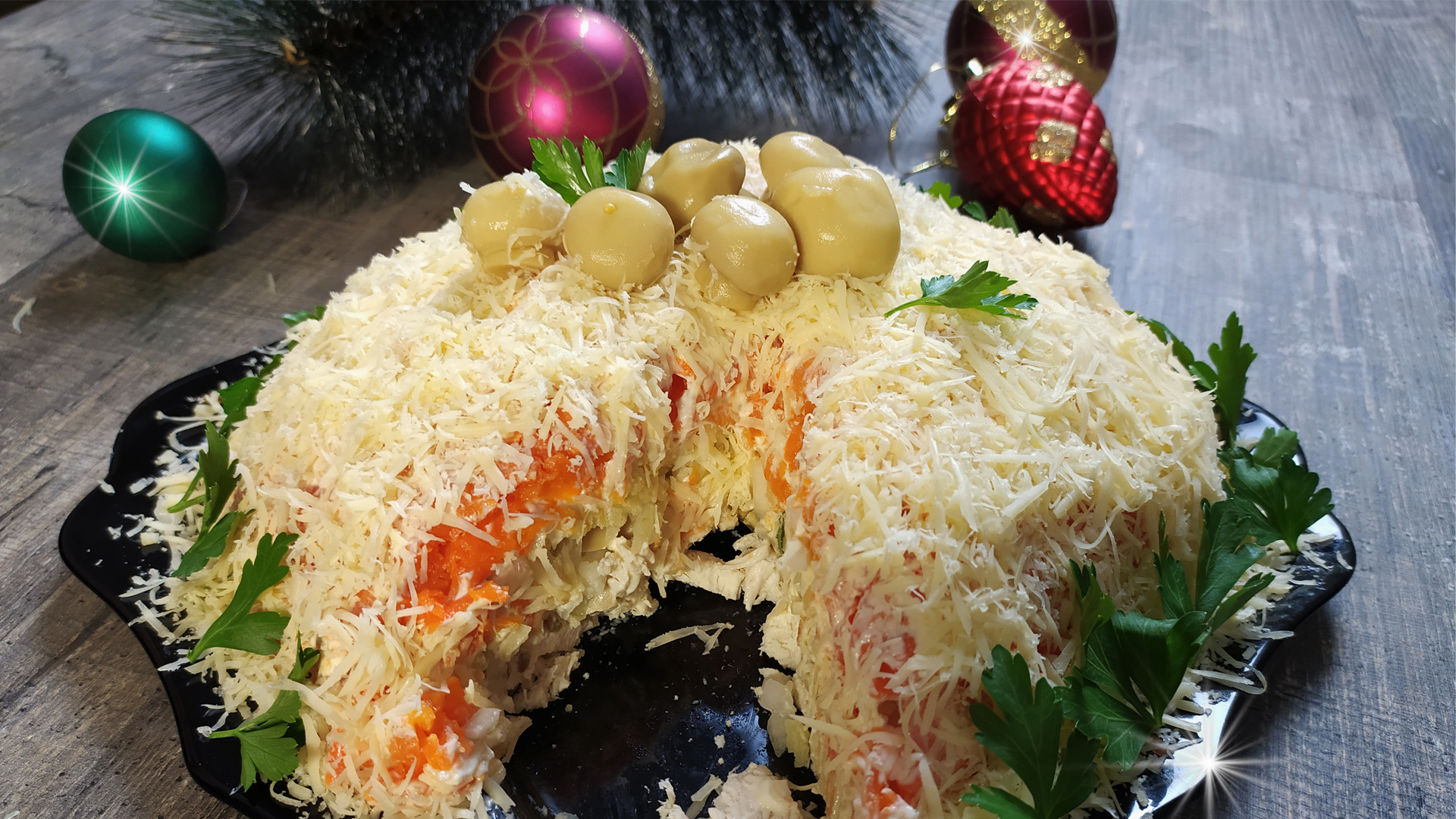 Царица стола! Салат Русская красавица на праздничный стол