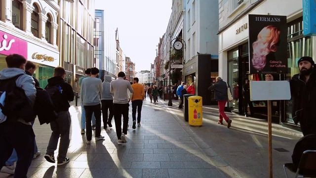 DUBLIN IRELAND 4K WALKING TOUR IN OCTOBER 2022