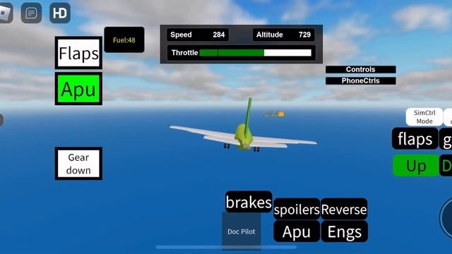 Летаем на самолёте и смотрим аэропорт | Roblox смотреть онлайн