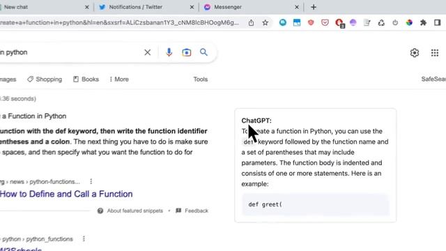 Display ChatGPT response alongside Google, Bing, DuckDuckGo Search results смотреть онлайн