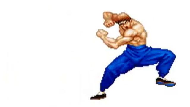 [GIF] Fei Long Character Sprite Animated GIF "COMBO" from Super Street Fighter II смотреть онлайн