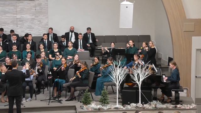 03 На сене в хлеву мирно спал Он (Пение) - 12/24/2023 смотреть онлайн