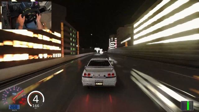 INSANE 2000HP Nissan R33 GT-R - Assetto Corsa | Thrustmaster Wheel Gameplay смотреть онлайн