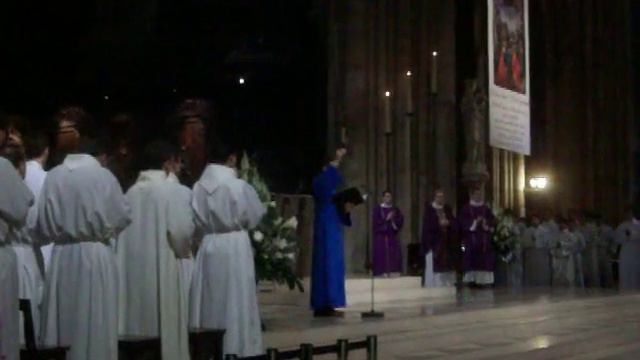 Notre Dame de Paris. Предрождественская служба. смотреть онлайн