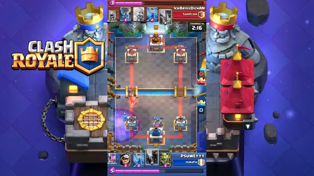 INCREDIBILE !! SOLO TORRE CENTRALE CLASH ROYAL ITALIA!!! смотреть онлайн