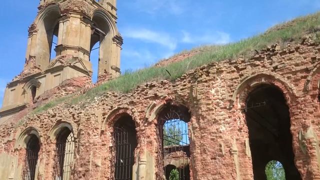 20.05.2018. Кучугуры, Воронежская область. Церковь Иоанна Богослова 3. смотреть онлайн