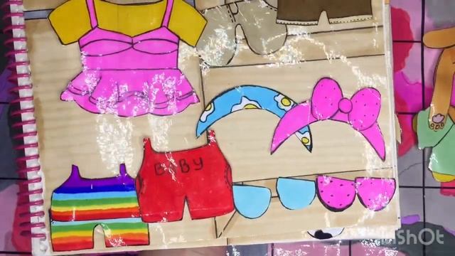 Одежда для уточки| Лалафанфан | обзор на всю одежду ути| канал Бумажный бутик ?#утка смотреть онлайн