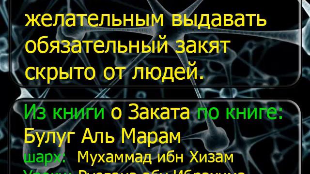 1693 Является ли желательным выдавать обязательный закят скрыто от людей смотреть онлайн