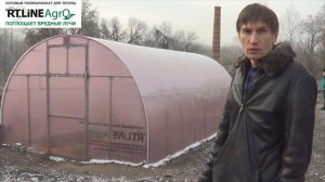 Как подготовить теплицу к зиме. Как установить подпорки.