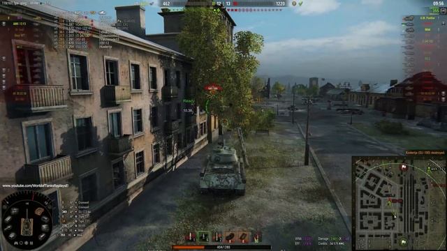 WoT IS-2 (Girls und Panzer Anime skin) 2.111 EXP 12 kills 5.905 DMG - Ensk смотреть онлайн