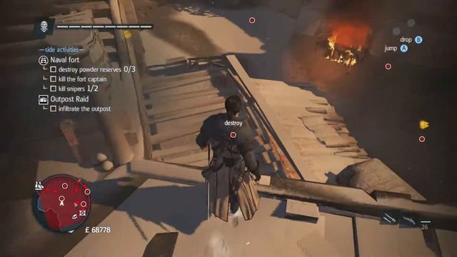 Assassins Creed Rogue: Capturing Fort Baie Rouge смотреть онлайн