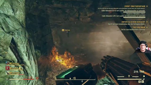 Fallout 76 ☢️ #410 Aufstand im Bergwerk [Multiplayer] [Facecam] [HD+] смотреть онлайн