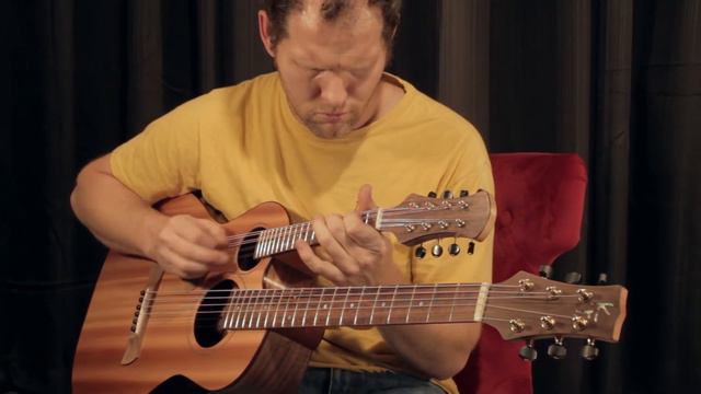 Tonedevil Double Neck Mandolin and Guitar смотреть онлайн