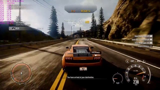 Need For Speed Rivals on AMD R9 280 and AMD FX 8320E смотреть онлайн