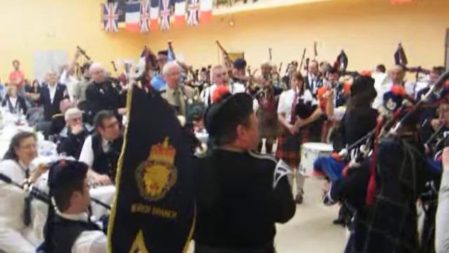 Inauguration statue Bill Millin - 8 Juin 2013 - Colleville-montgomery смотреть онлайн