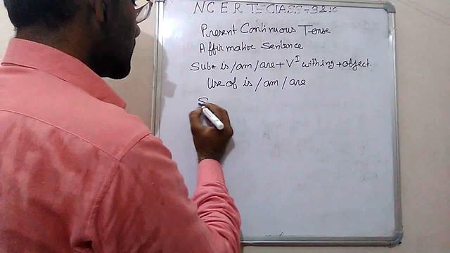 Present continuous tense : affirmative sentence смотреть онлайн