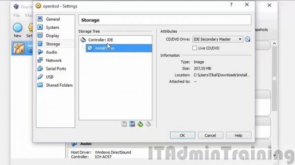 OpenBSD Установка системы