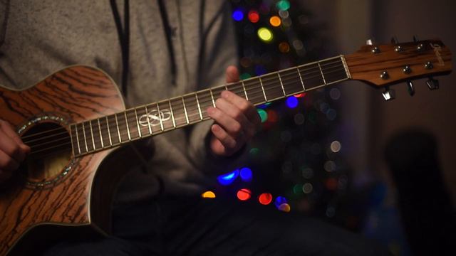 Let It Snow Acoustic Guitar Cover | Christmas | смотреть онлайн