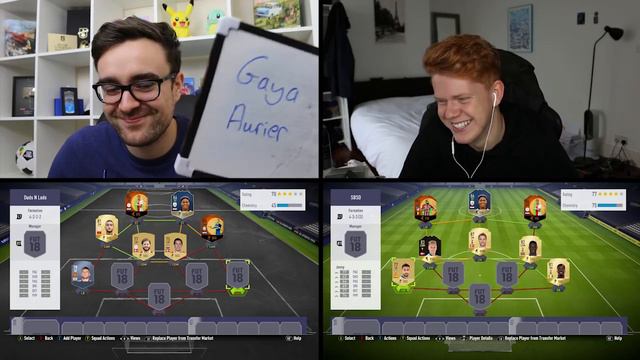 FIFA 18 SQUAD BUILDER SHOWDOWN!!! THE KLUIVERTS!!! Patrick And Justin Kluivert Squad Duel смотреть онлайн