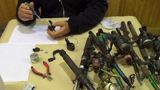 ТО и ремонт удилищ и безинерционных катушек смотреть онлайн