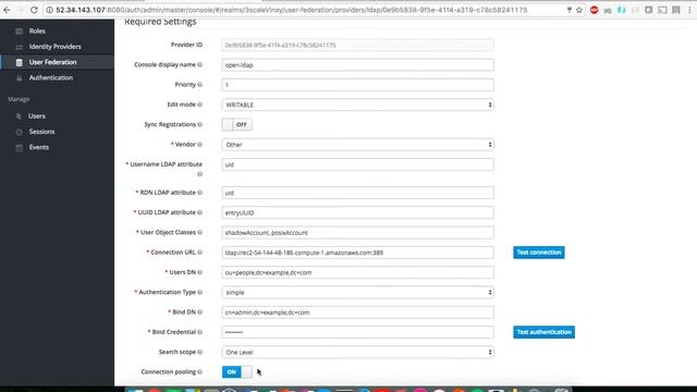 RHSSO (Keycloak) and LDAP integration with 3scale смотреть онлайн