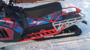 Снегоход sharmax SN-550 PRO