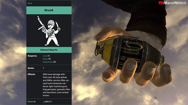 Unique Item Guide | Holy Frag Grenade | [Fallout: New Vegas] смотреть онлайн