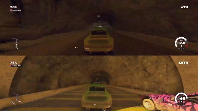 DIRT 5 - режим SPLITSCREEN - игра вдвоем на одном пк! смотреть онлайн