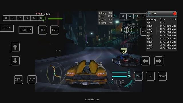 Need For Speed Carbon | WinLator 1.1 | LG V60 | Snapdragon 865 | (Windows On Android) смотреть онлайн