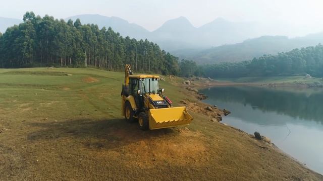 All New Cat® 424 Backhoe Loader - Get the best for your business. смотреть онлайн