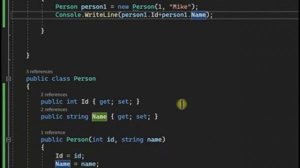 Программирование C# -конструктор. Programming, C# basics