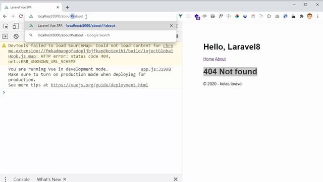 Tutorial Laravel Vue js Indonesia #10 - Mode History смотреть онлайн