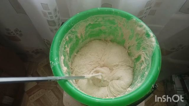 пеку хлеб. тестомес из дрели. смотреть онлайн