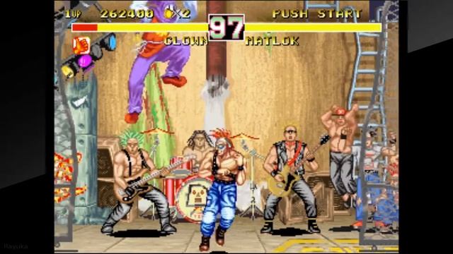 Fighter's History Dynamite (Karnov's Revenge) - Arcade Mode - Clown смотреть онлайн
