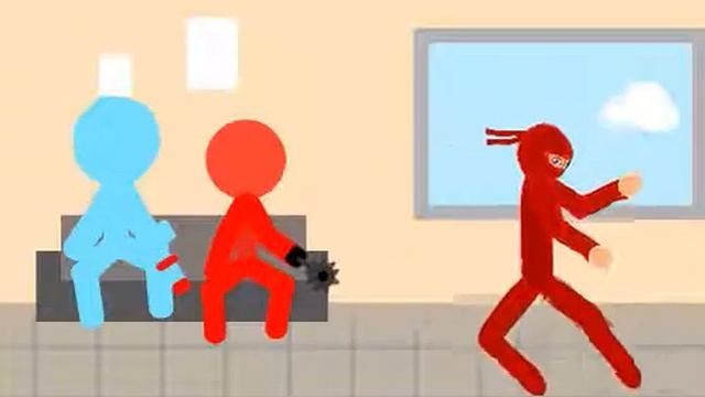 рисуем мультфильмы ниндзя с стикменом 1 смотреть онлайн