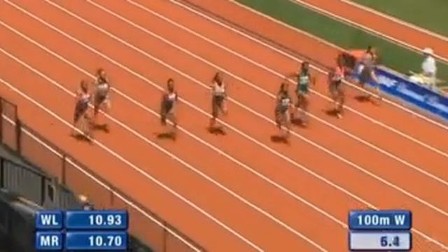 Shelly Ann Fraser Pryce - 10.71 - 100m Eugene Diamond League 2013 смотреть онлайн