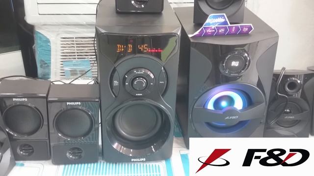Philips SPA6600/6700B vs F&D F3800X Fight Club by AKS смотреть онлайн