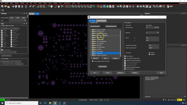 PCB Design Gerber Files - How to Make Gerber Files for Your PCB and Drill, Route in OrCAD