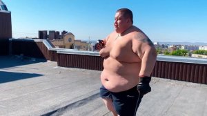 ЖЕСТКИЙ БОЙ ПРОТИВ ОГРОМНОГО ЧЕЛОВЕКА - ОЛЕГ МОНГОЛ!