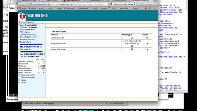 (8/36) Adding MIME Type on Your Domain смотреть онлайн