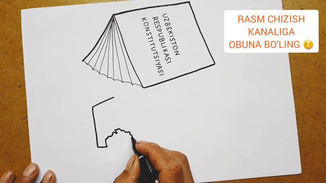Rasm chizish |Konstitutsiya haqida rasm chizish смотреть онлайн