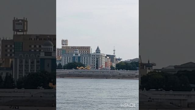 ЭТО КИТАЙ🇨🇳🇨🇳🇨🇳.(Вид на город ХЭЙХЭ🇨🇳 с набережной БЛАГОВЕЩЕНСКА 🇷🇺.👍👍👍👍👍 смотреть онлайн