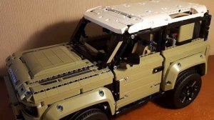 Мои мучения с моторизацией LEGO Technic 42110 Land Rover Defender 2020