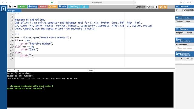 Python-How to add Numbers, Find Positive Negative, Even, Odd and Largest Numbers in Python Language смотреть онлайн