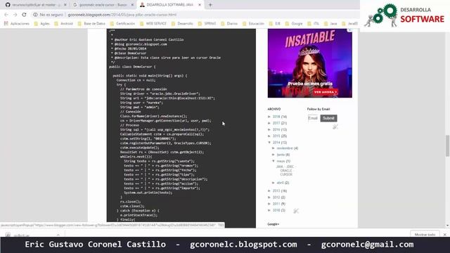 JAVA WEB - ORACLE - SEMINARIO 03: CAPA DE ACCESO ADATOS смотреть онлайн