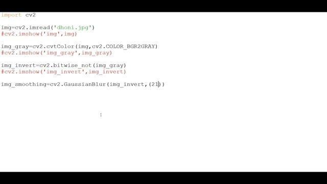 How to Convert Image into Pencil Sketch using Python || Opencv || Follow 6 Steps смотреть онлайн
