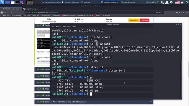 TryHackMe "Learn Linux" Room (часть 2) смотреть онлайн