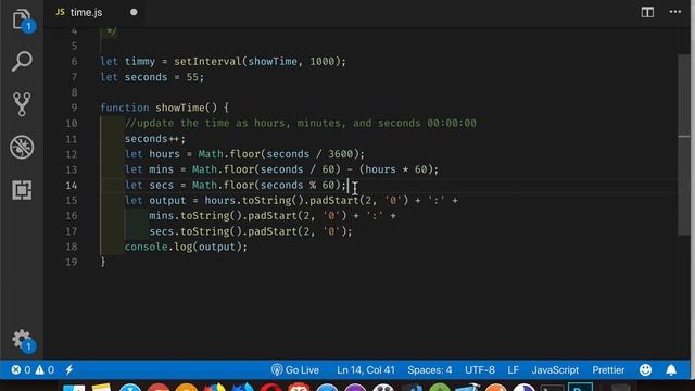 Displaying Seconds like a Digital Clock with JavaScript смотреть онлайн