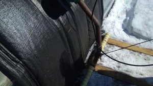 Одеяло для зимней теплицы.2